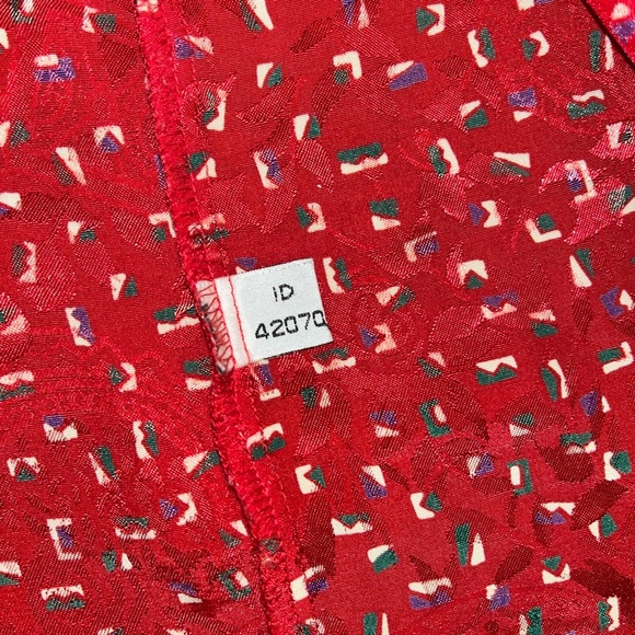 Victorias Secret red robe holiday tie front lingerie christmas medium large M/L - Picture 7 of 9